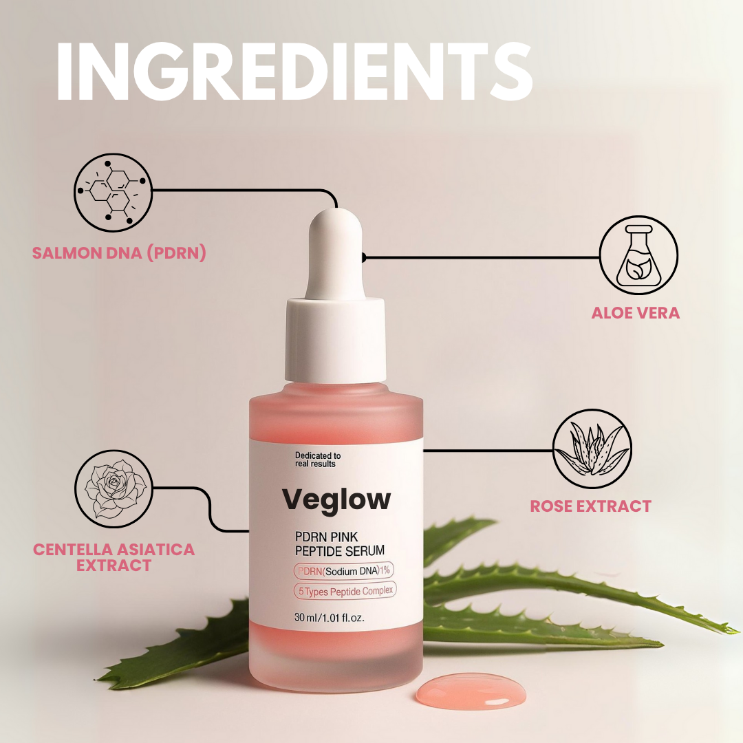 Veglow™ PDRN Pink Peptide Serum